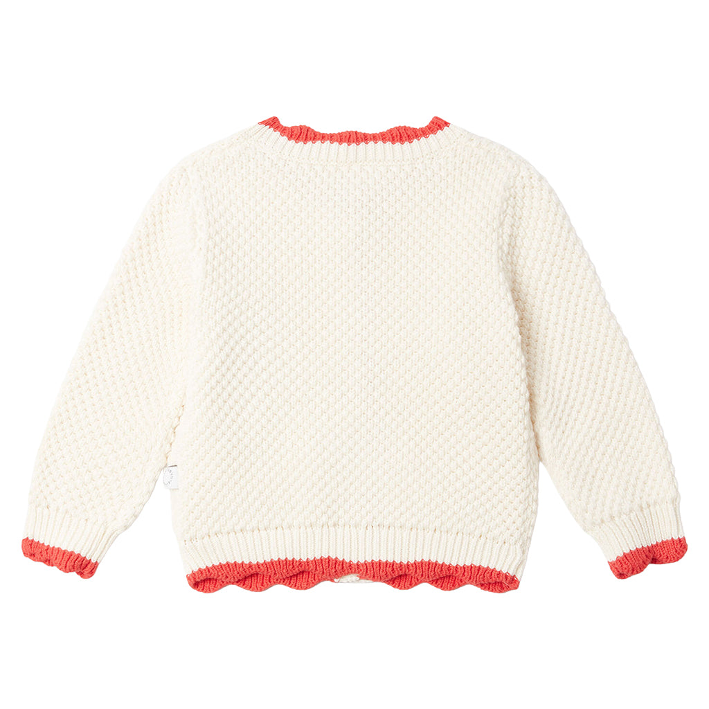 Stella McCartney Baby Knit Cardigan White