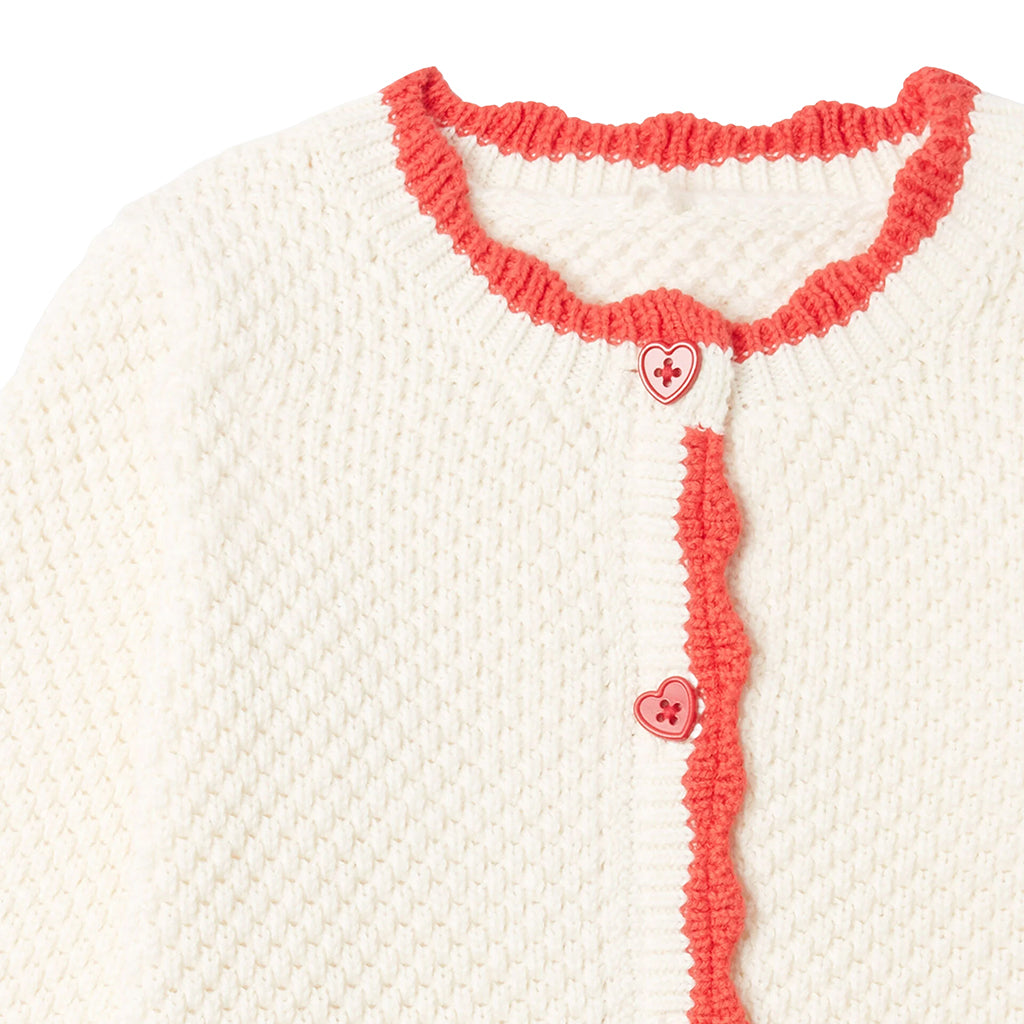 Stella McCartney Baby Knit Cardigan White