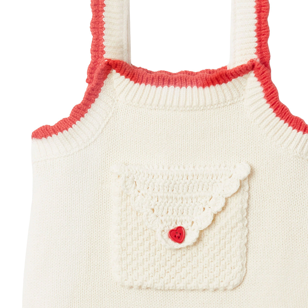 Stella McCartney Baby Knit Bodysuit White