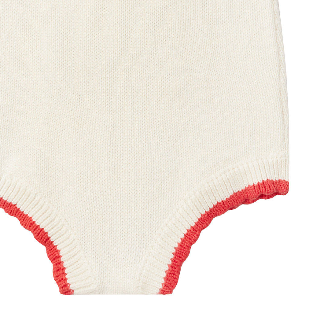 Stella McCartney Baby Knit Bodysuit White