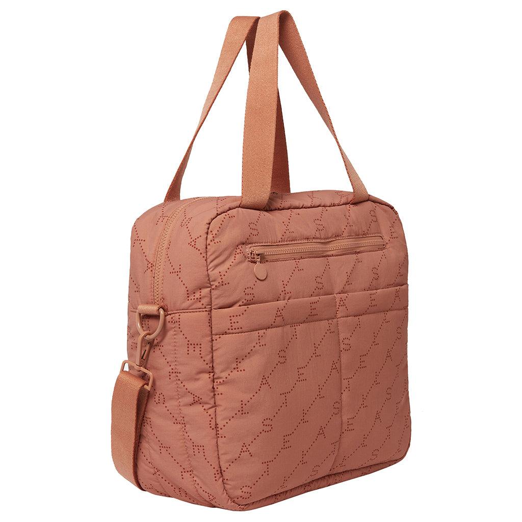 Stella McCartney Monogram Diaper Bag Brown