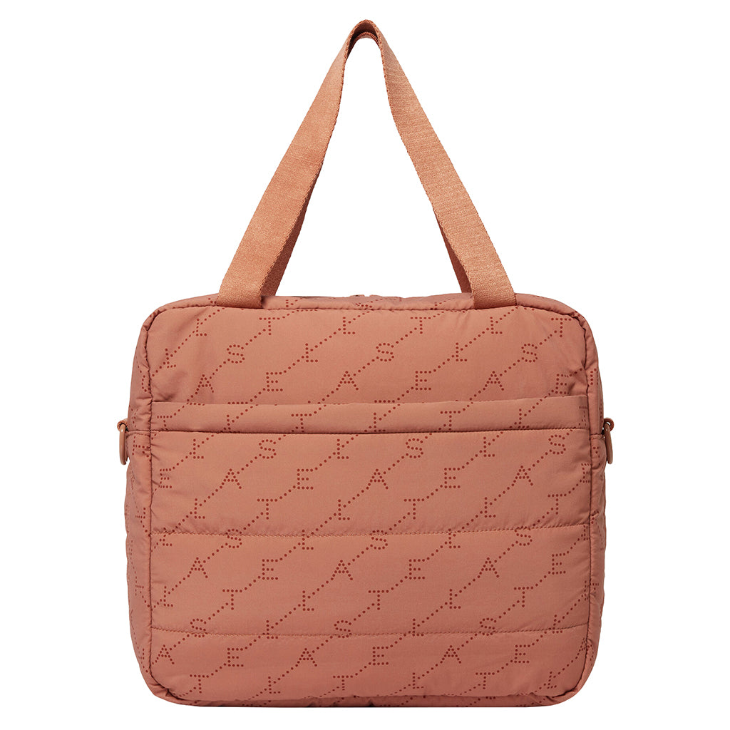 Stella McCartney Monogram Diaper Bag Brown