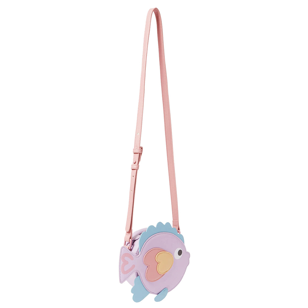 Stella McCartney Child Fish Shoulder Bag Purple