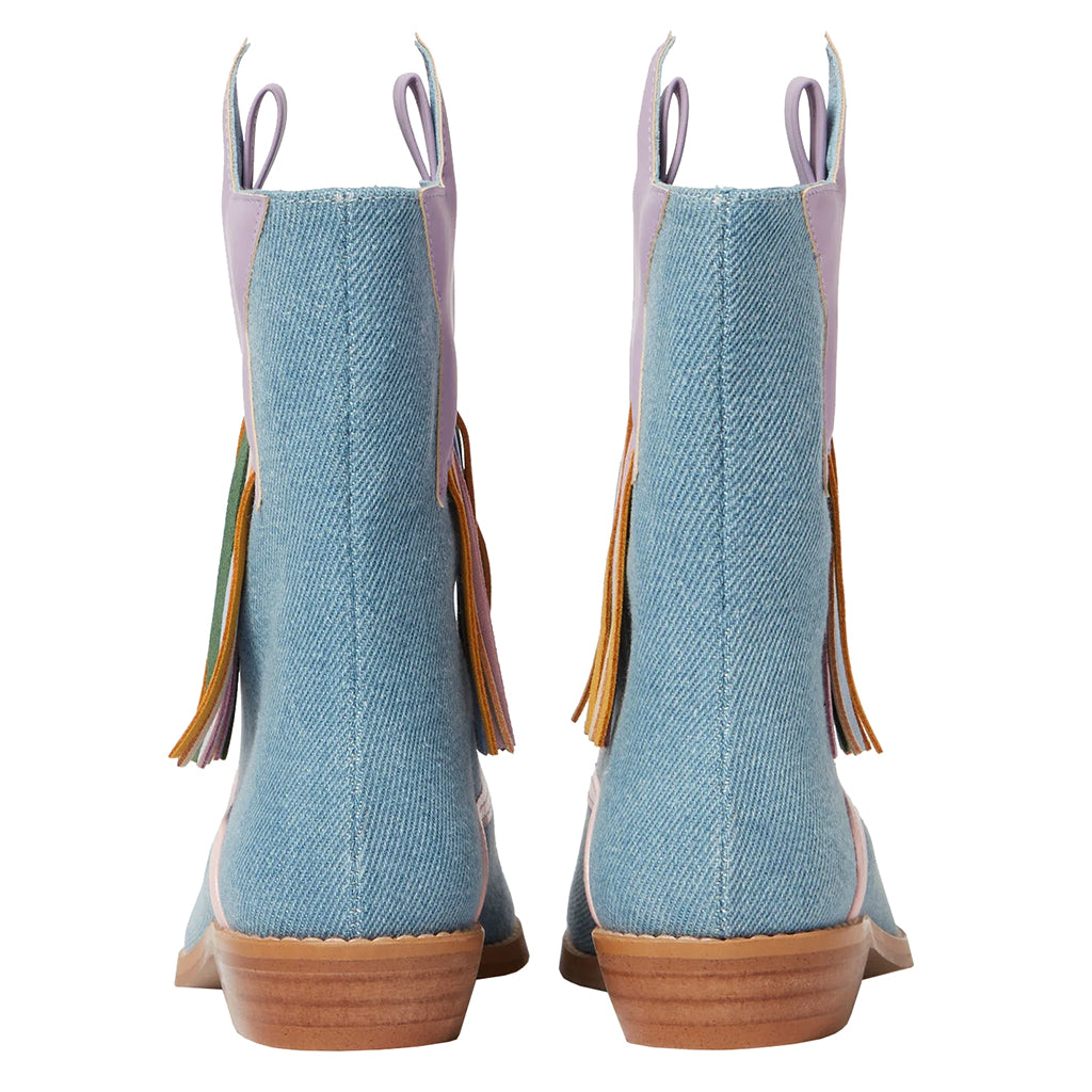 Stella McCartney Child Boots Denim Blue