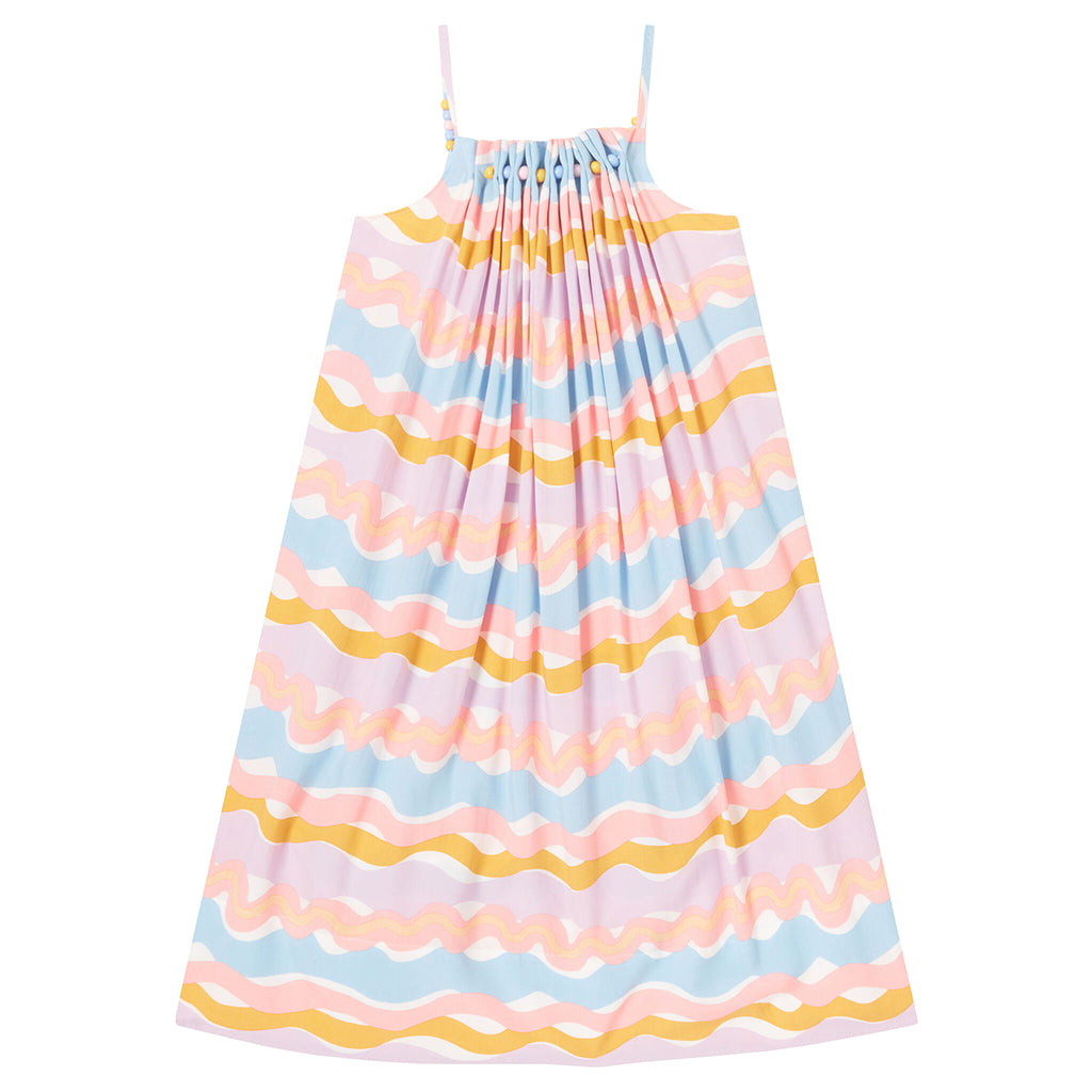 Stella McCartney Child Dress Wiggle Print Pink