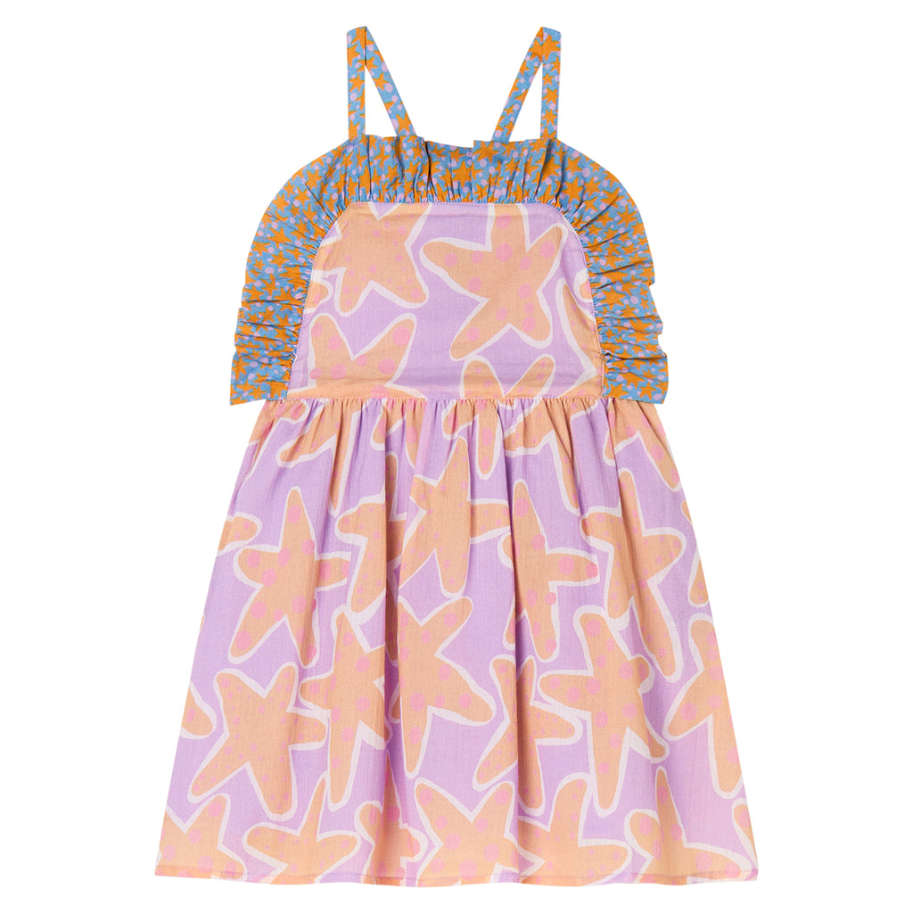 Stella McCartney Child Dress Starfish Print Pink