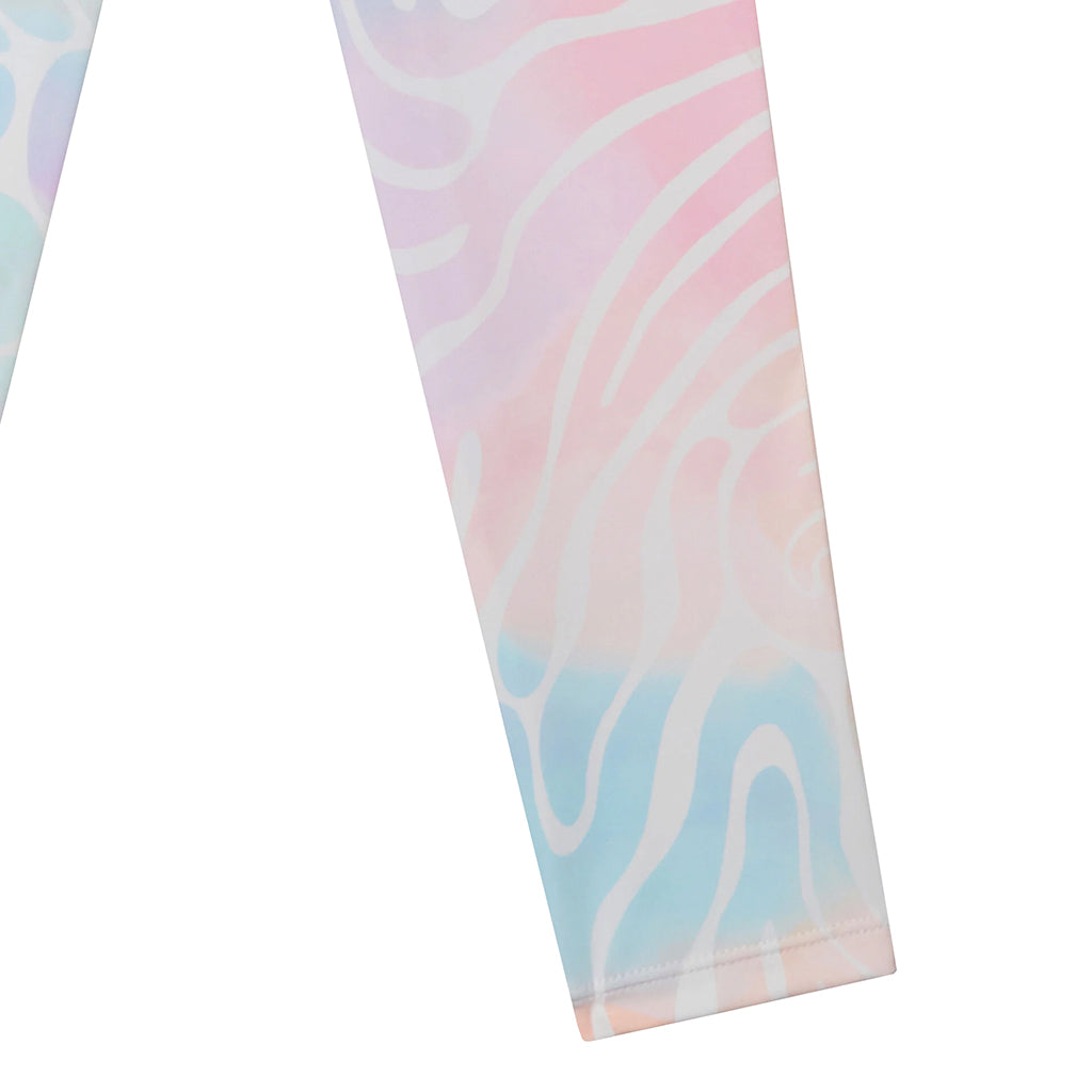 Stella McCartney Child Leggings Tie Dye Wave Print Multicolour