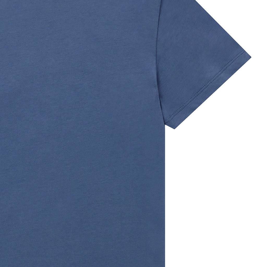 Stella McCartney Child T-Shirt With Whale Pocket Print Navy Blue