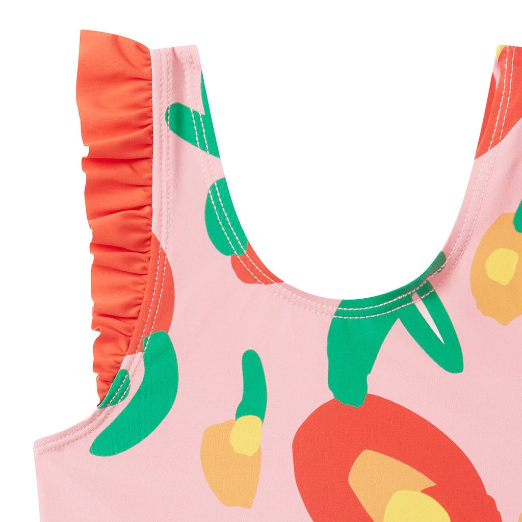 Stella McCartney Child Swimsuit Tulips Print Pink