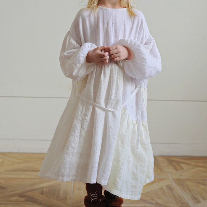 Tambere Child Brora Dress White