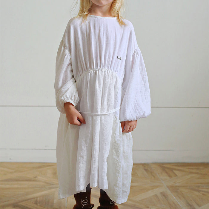 Tambere Child Brora Dress White