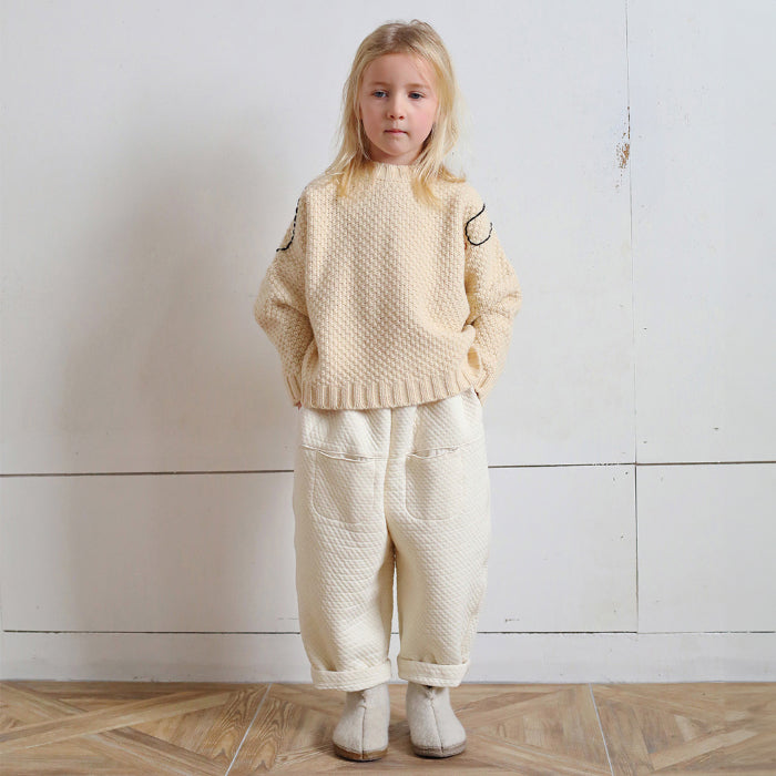 Cream discount pullover sweater