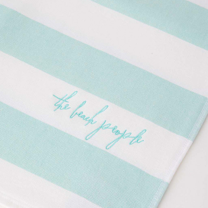 The Beach People Child Sand-Free Cabana Towel Reef Green