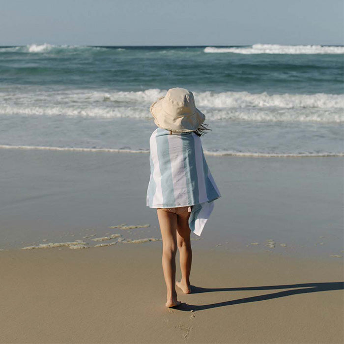 The Beach People Child Sand-Free Cabana Towel Reef Green