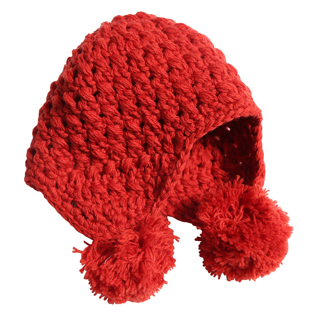 Tia Cibani Kids Baby Ontario Hat Rouge Red