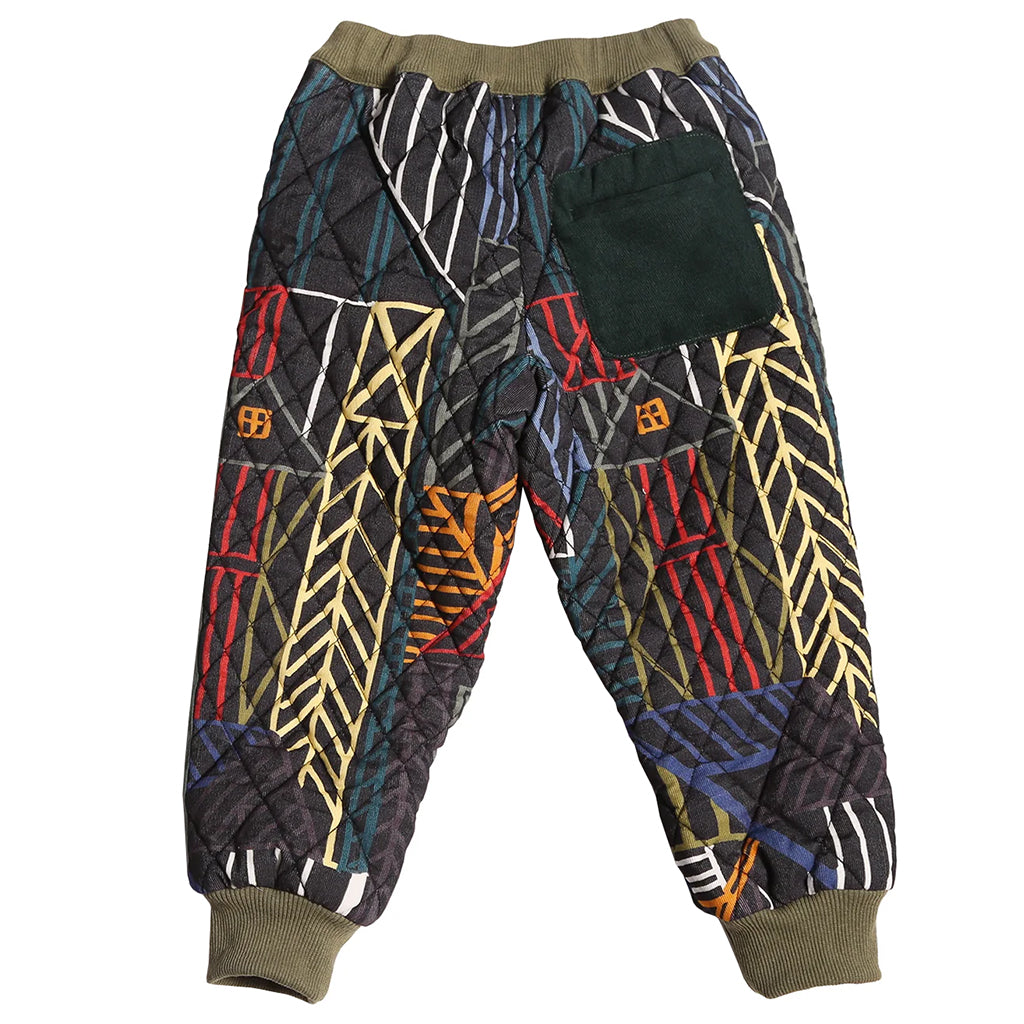 Tia Cibani Kids Child Harlequin Padded Track Pants Rainbow