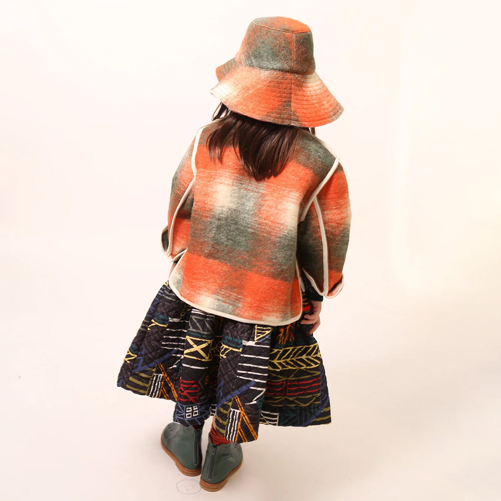 Tia Cibani Kids Child Gwenn Gathered Skirt Rainbow