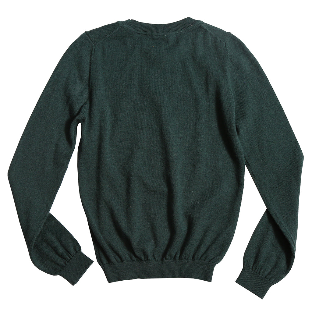 Tia Cibani Kids Child Slim Fit Crew Neck Sweater Celtic Green