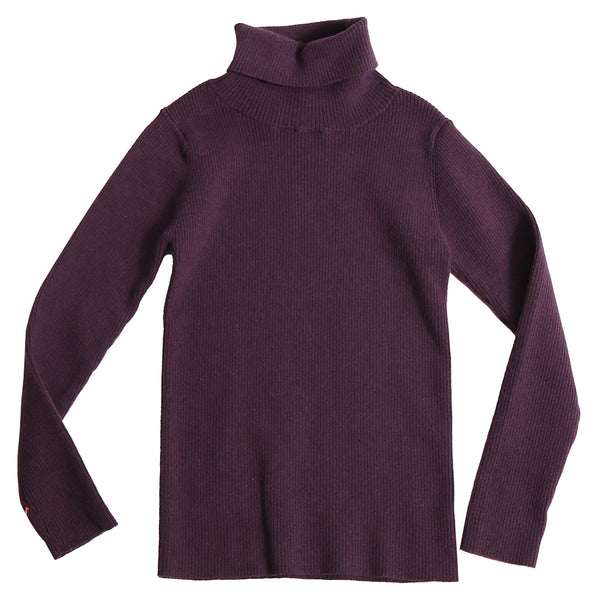 Purple turtleneck best sale