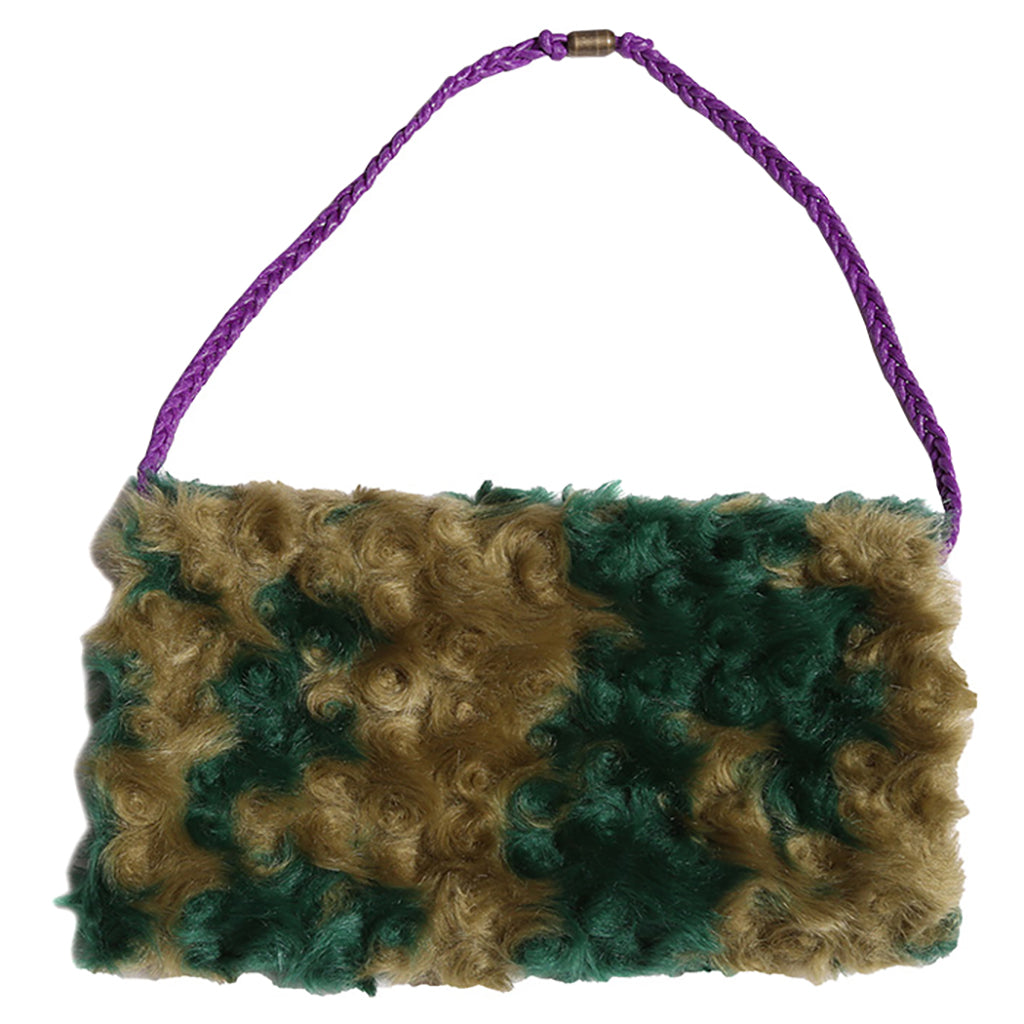 Tia Cibani Child Sherpa Trapper Muff Moss Green