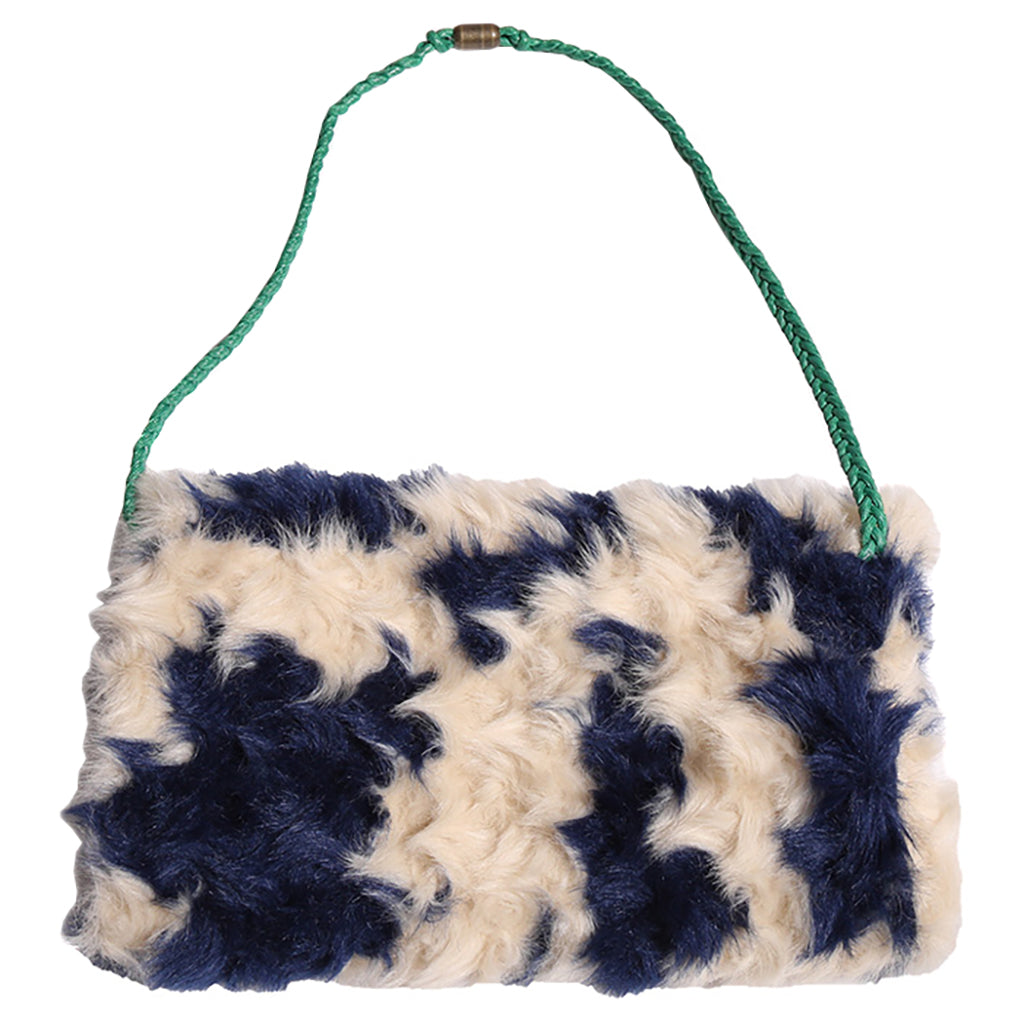 Tia Cibani Child Sherpa Trapper Muff Huron Blue