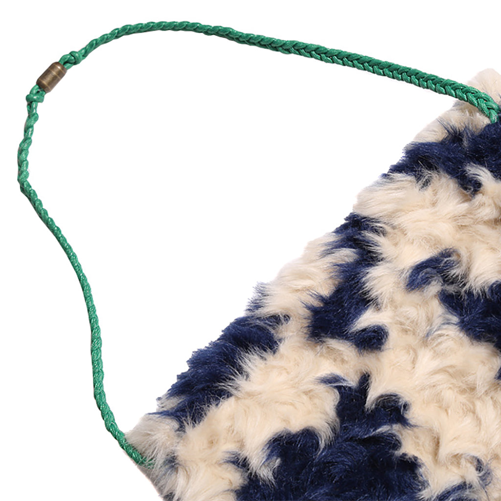 Tia Cibani Child Sherpa Trapper Muff Huron Blue