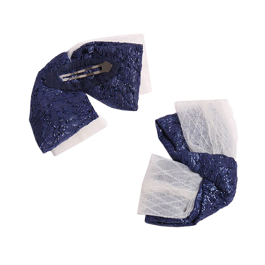 Tia Cibani Child Butterfly Clip Set Huron Blue