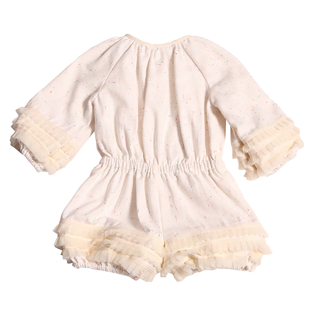 Tia Cibani Baby Willow Pantaloon Jumpsuit Opal Cream