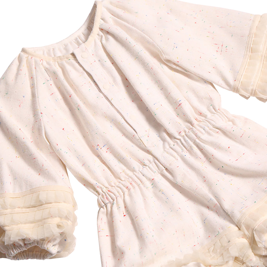 Tia Cibani Baby Willow Pantaloon Jumpsuit Opal Cream