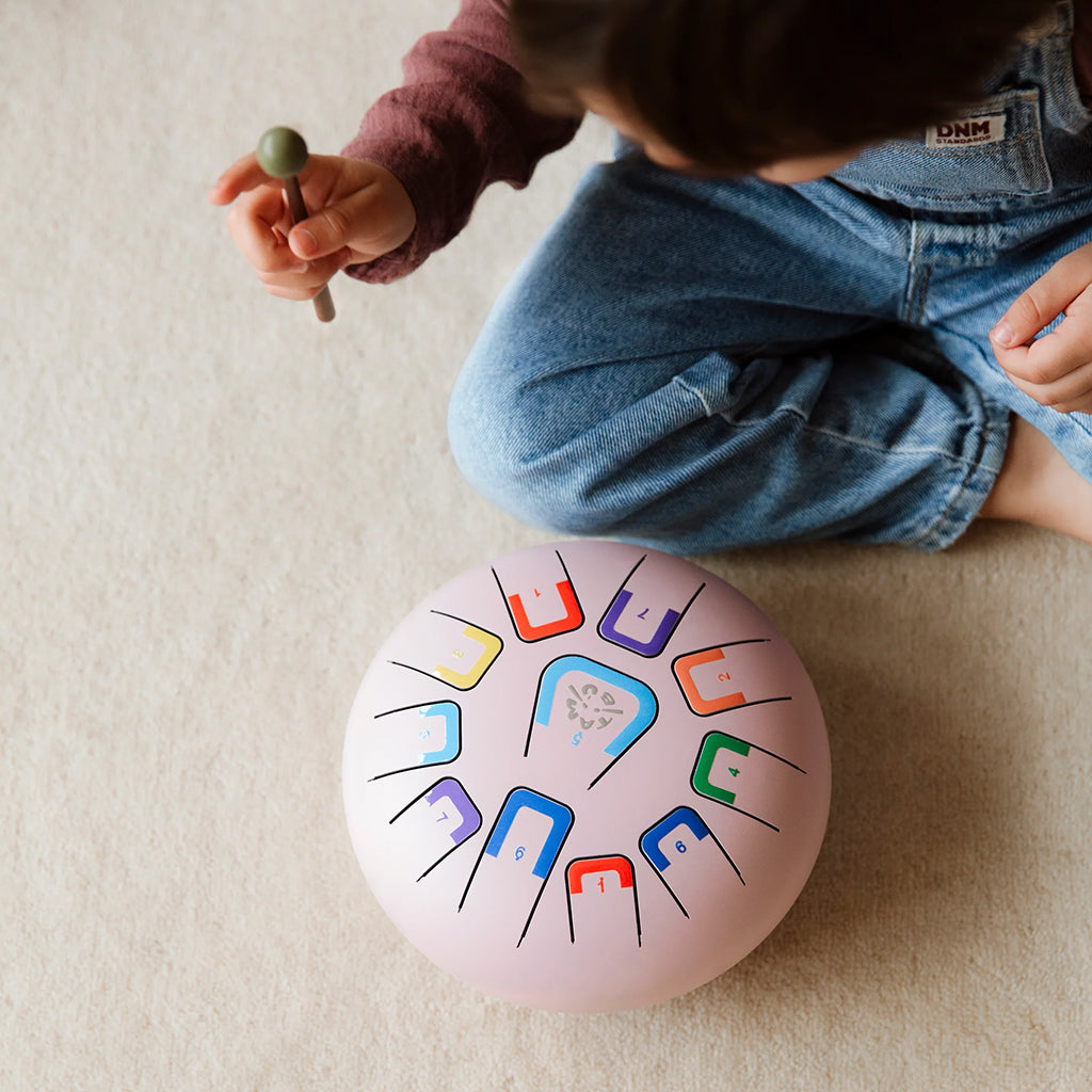 Tambú Tongue Drum Coral Reef Pink