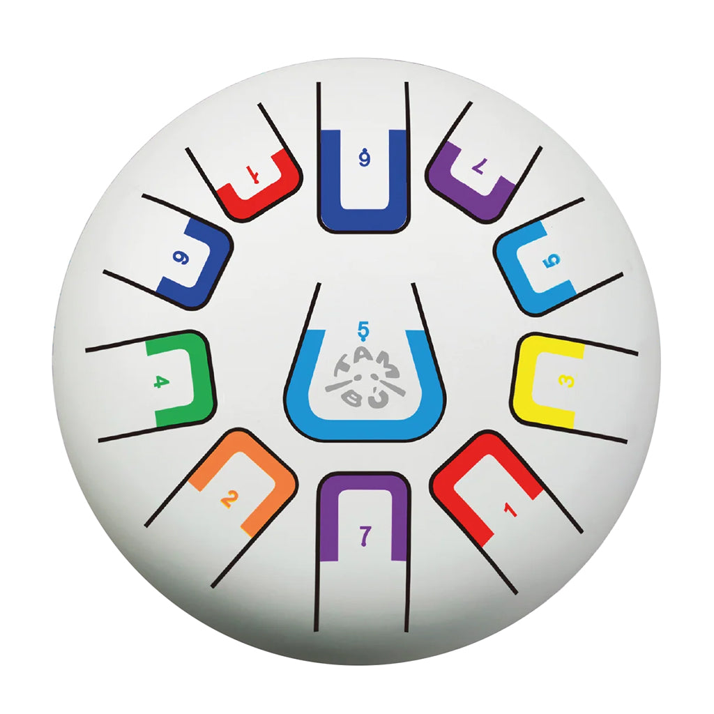 Tambú Tongue Drum Iceberg Dream White