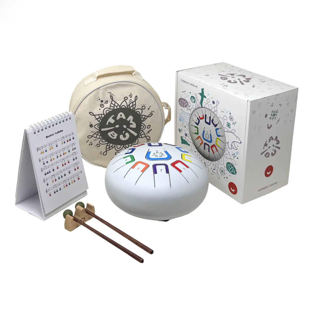 Tambú Tongue Drum Iceberg Dream White