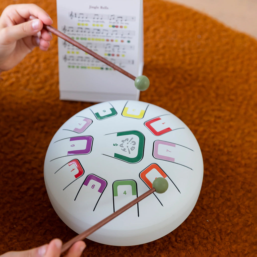 Tambú Tongue Drum Iceberg Dream White