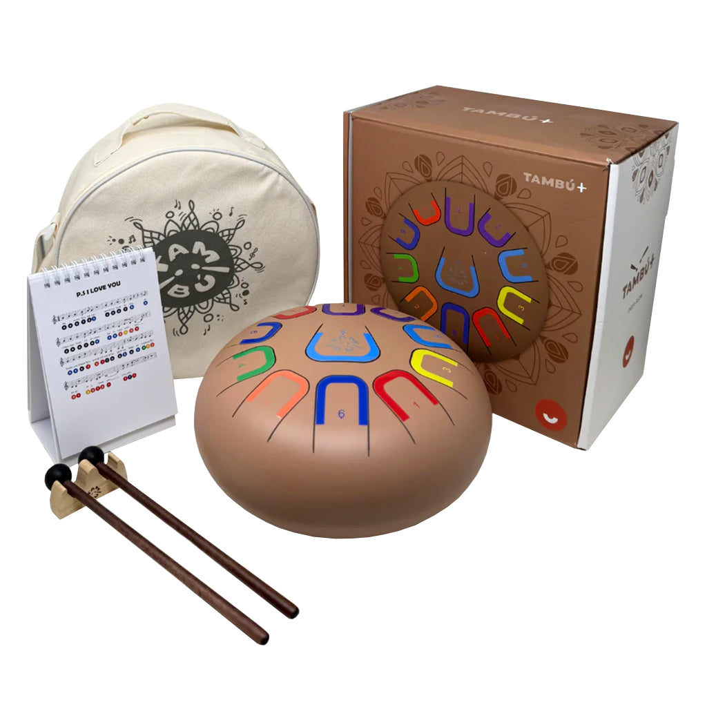 Tambú + Tongue Drum Deep Flow Brown