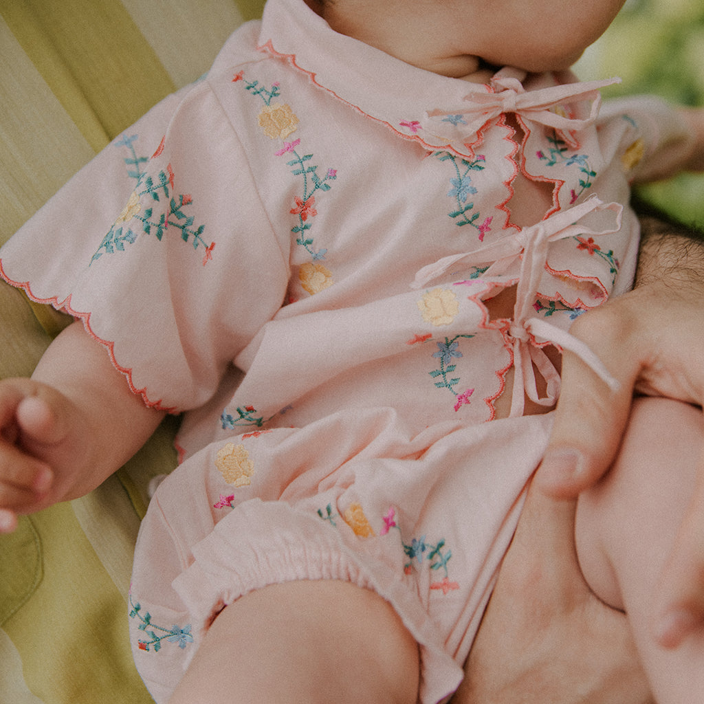 The New Society Baby Orchid Bloomers Petal Pink