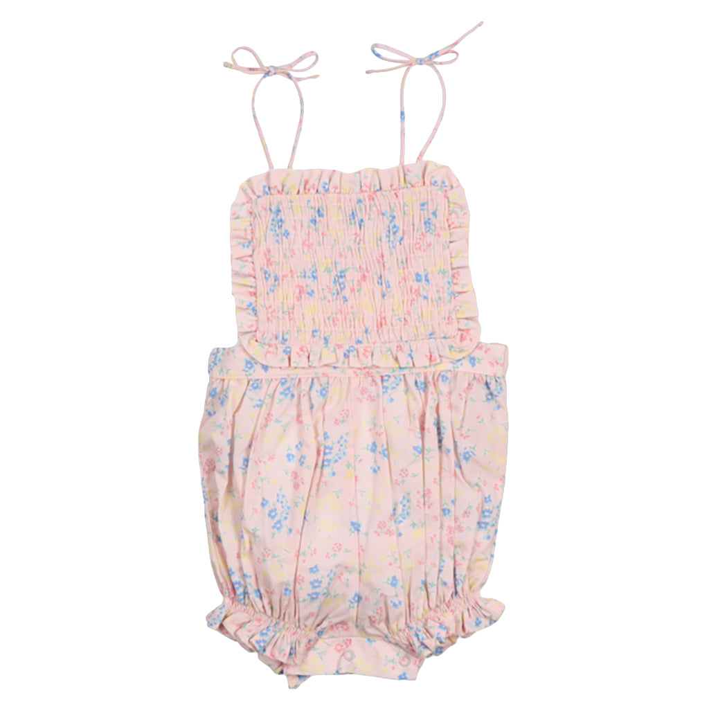 The New Society Baby Sabina Romper Pink Floral Print