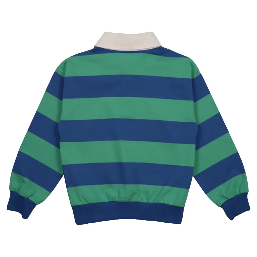 The New Society Child Ares Polo T-shirt Cobalto Blue