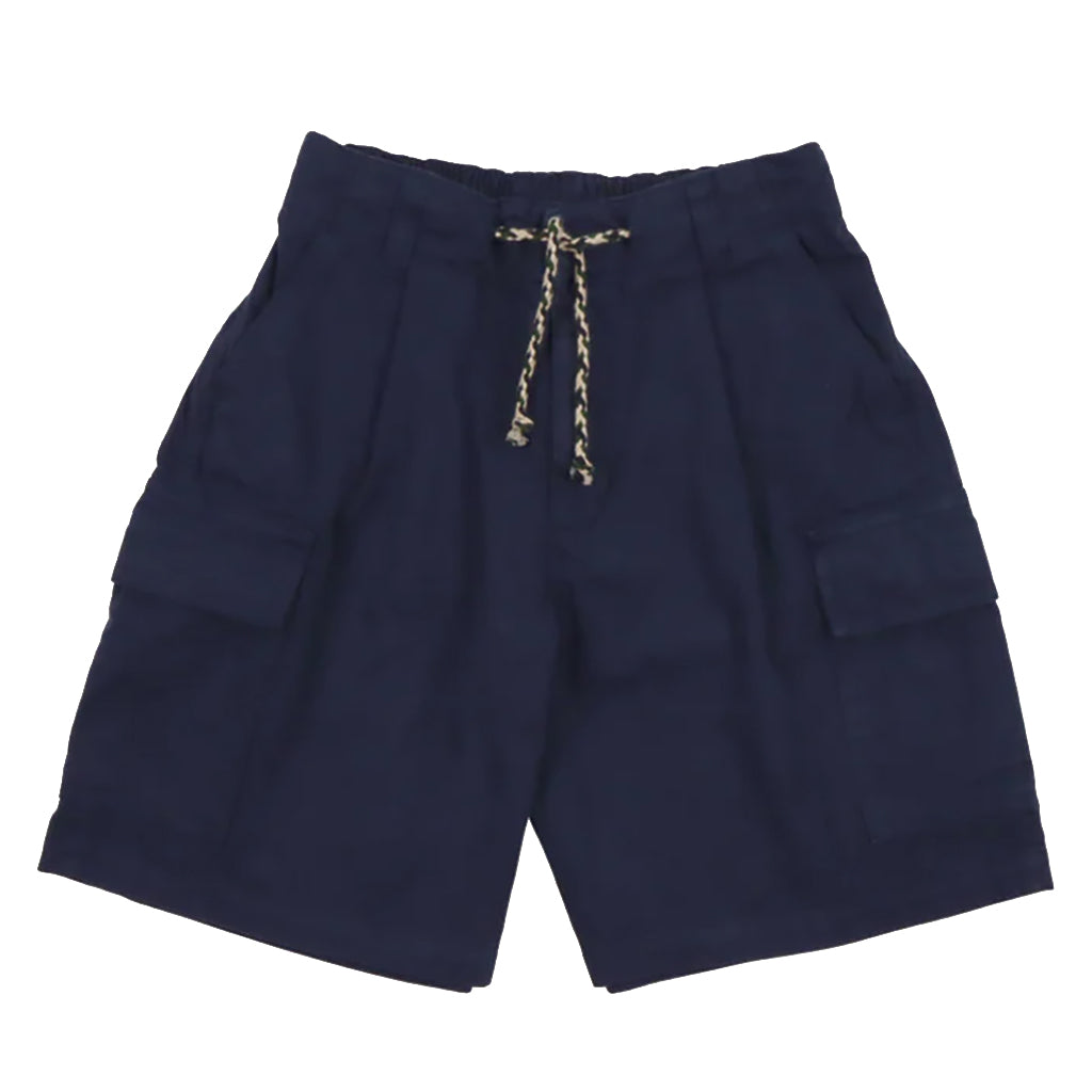 The New Society Child Artemis Bermuda Shorts Navy Blue