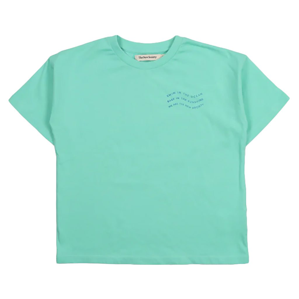 The New Society Child Kymi T-shirt Jade Green