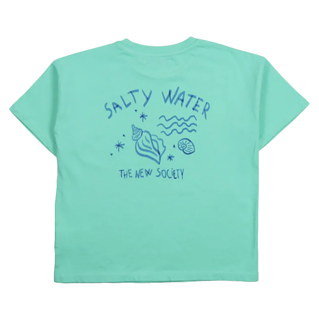 The New Society Child Kymi T-shirt Jade Green