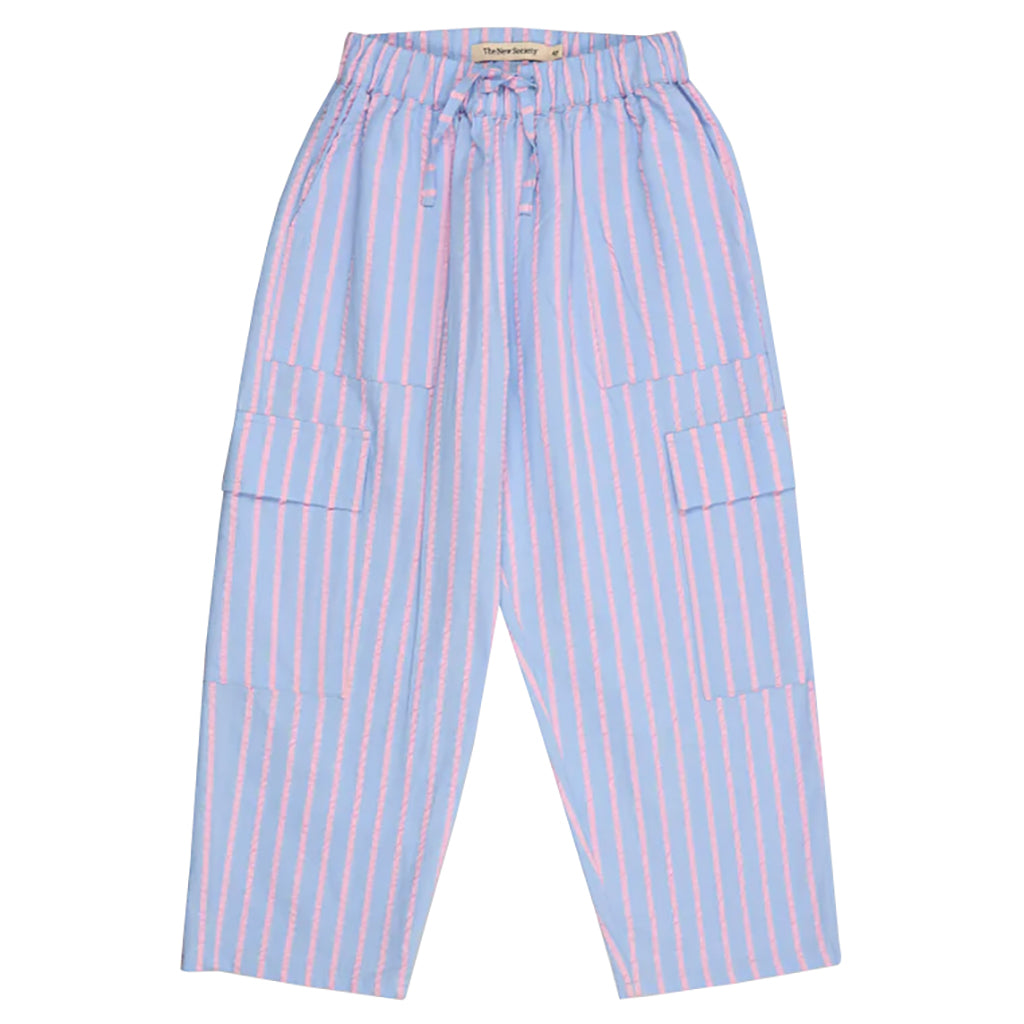 The New Society Child Kythira Cargo Pants Powder Blue