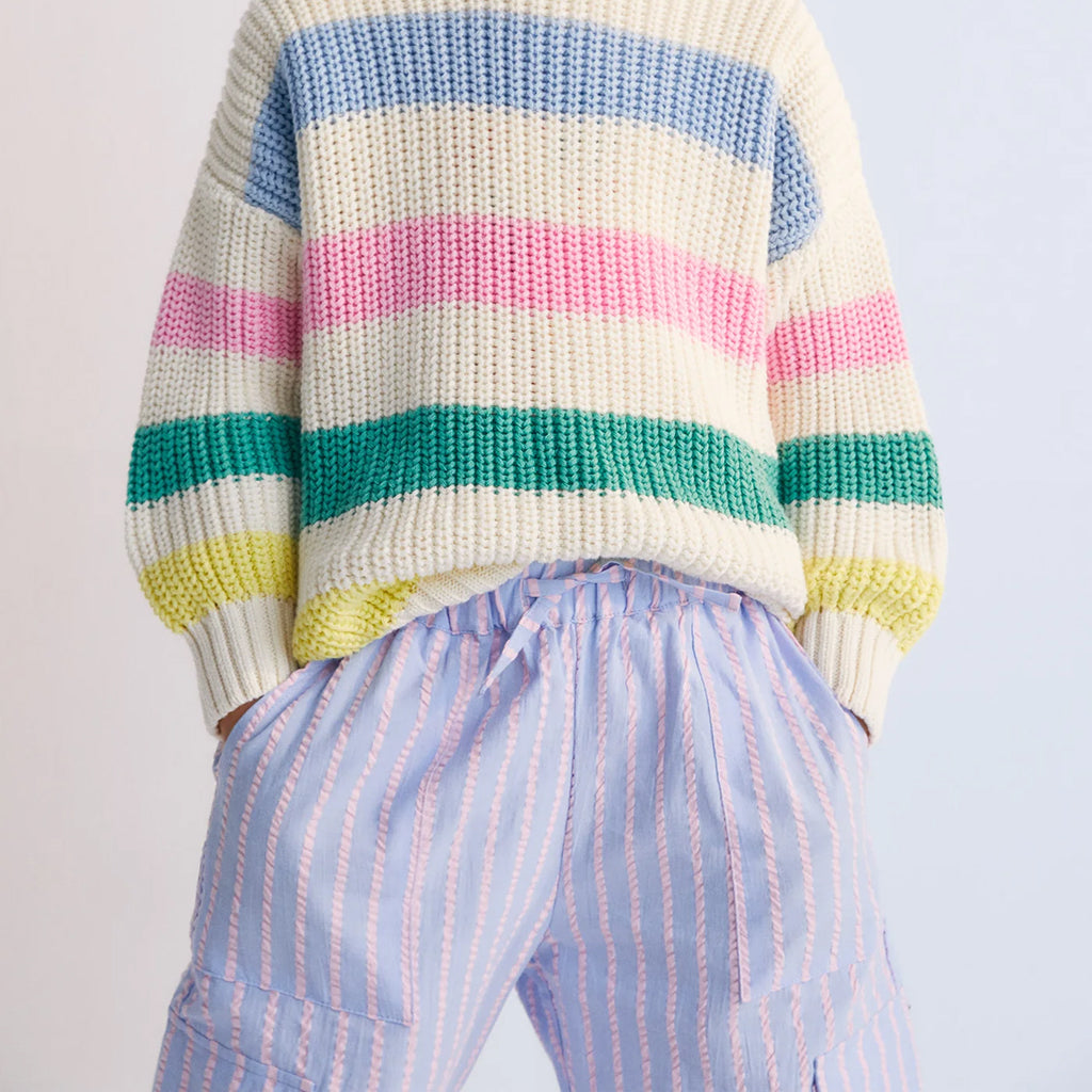 The New Society Child Kythira Cargo Pants Powder Blue