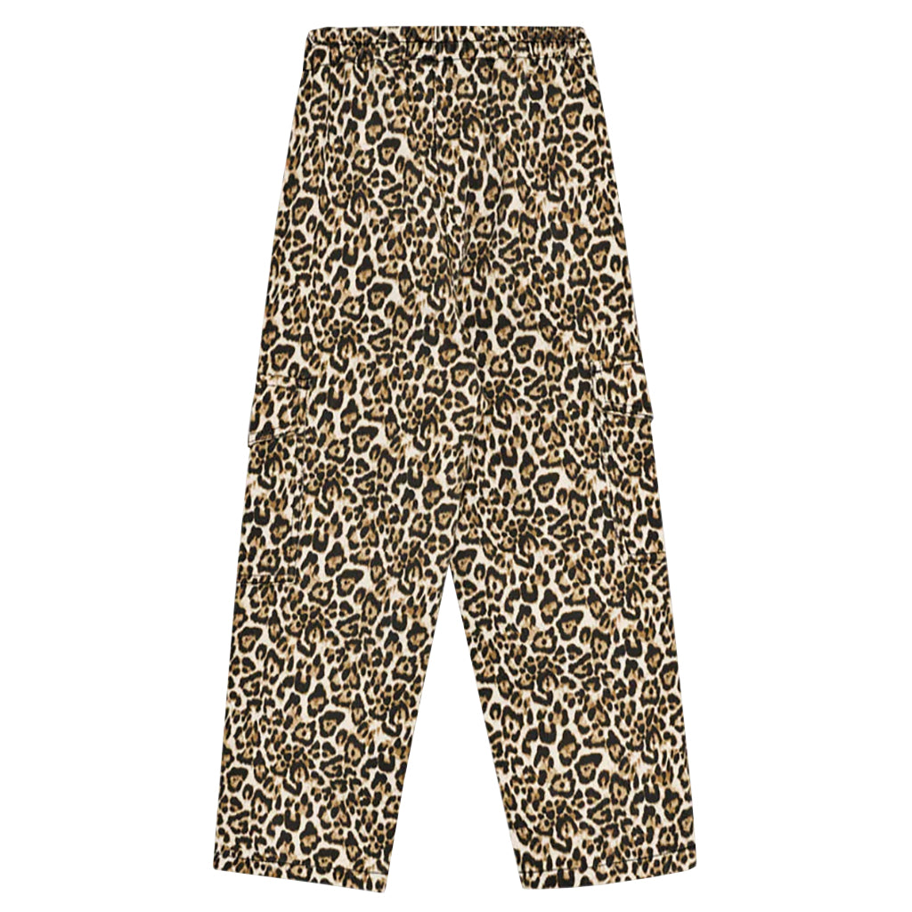 The New Society Child Nelia Pants Brown Animal Print
