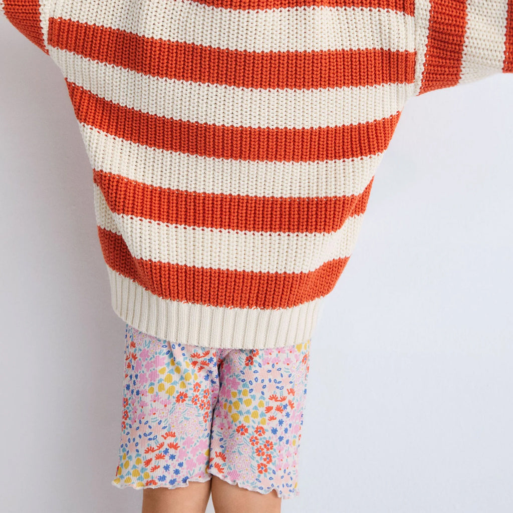 The New Society Child Nicolette Bike Shorts Anemone Print