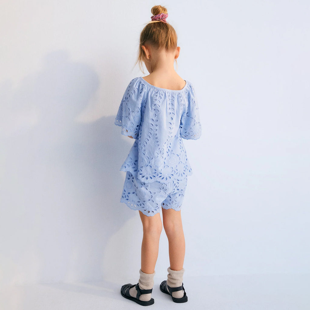The New Society Child Patmos Blouse Powder Blue