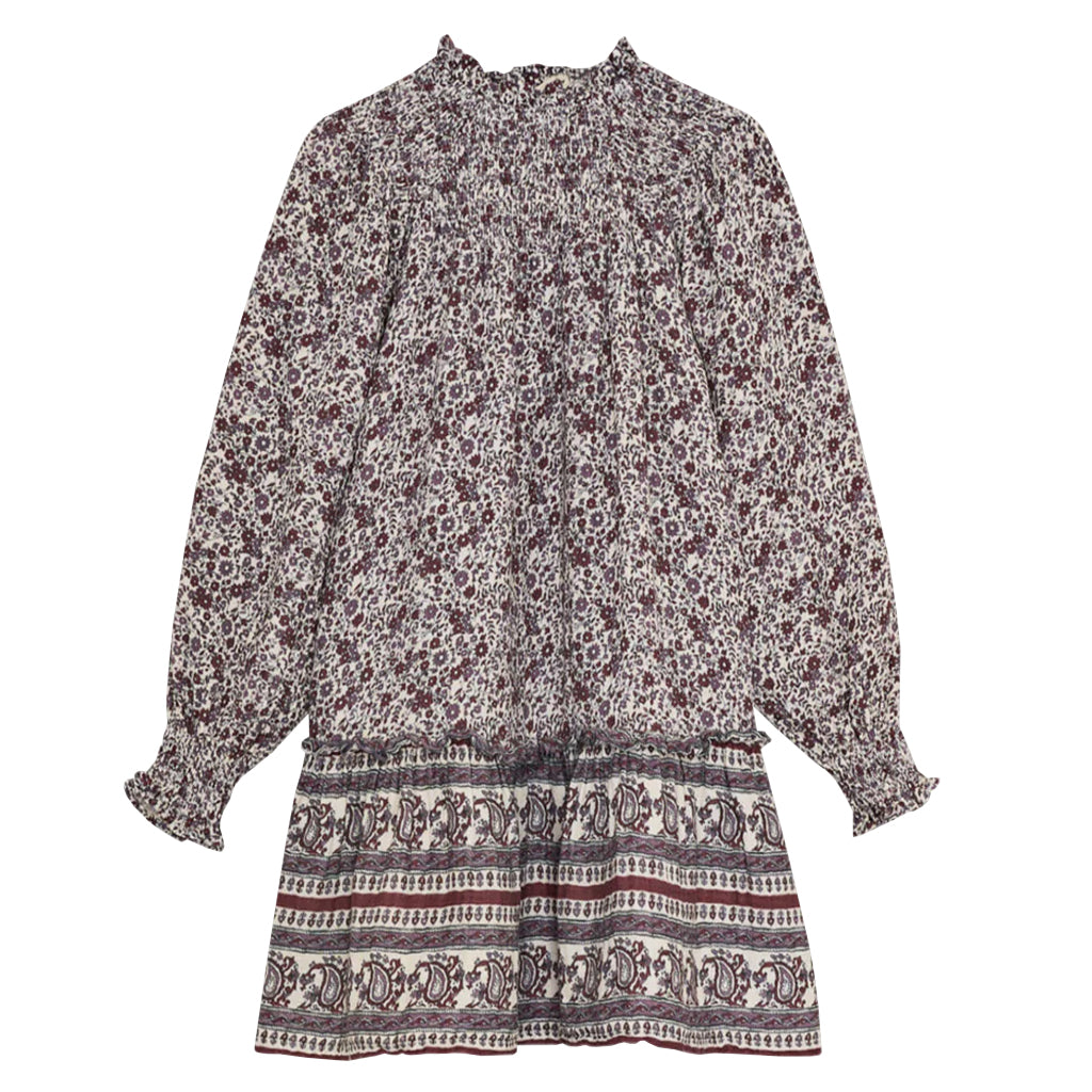 The New Society Child Samara Dress Red Print