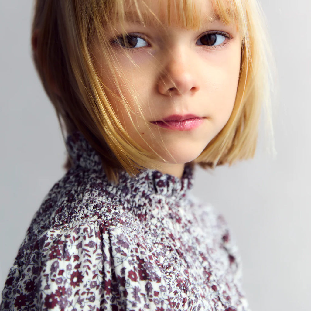 The New Society Child Samara Dress Red Print