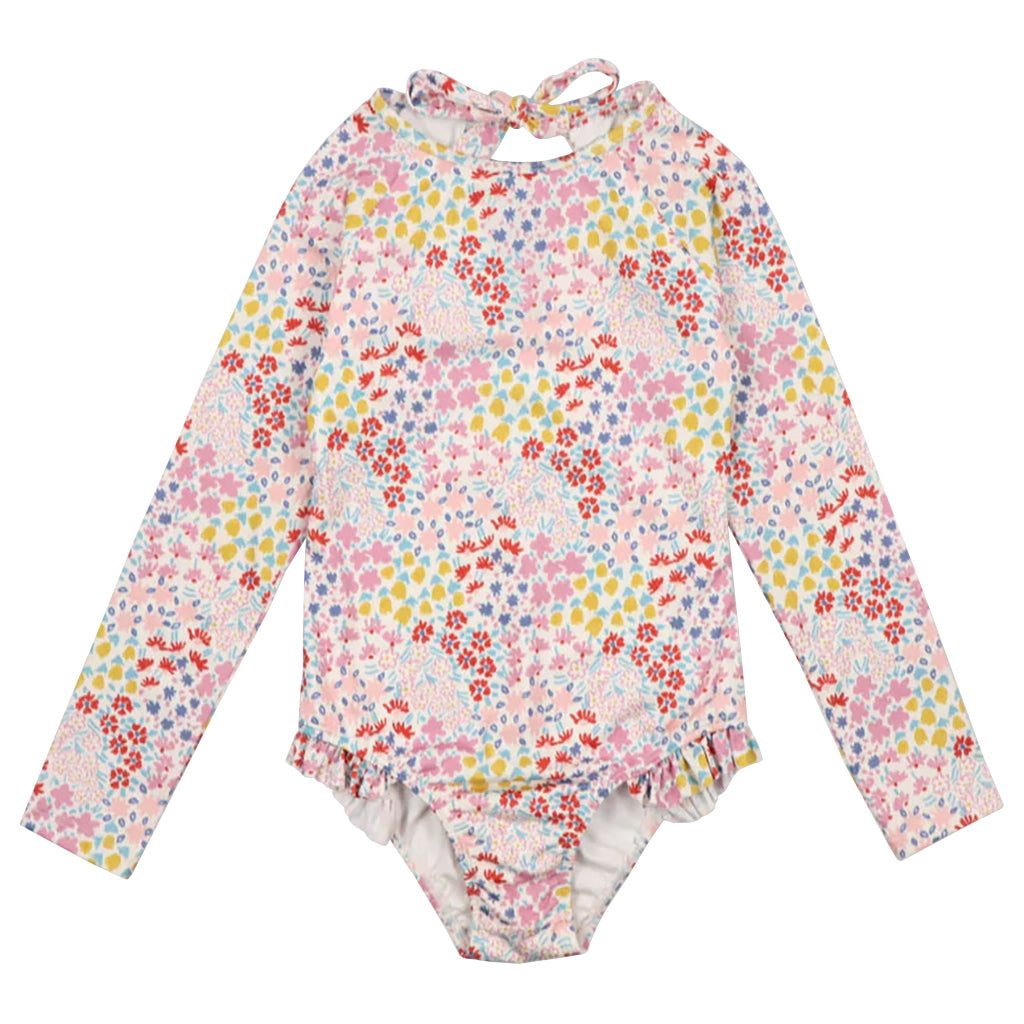 The New Society Child Swimsuit Anemone Print
