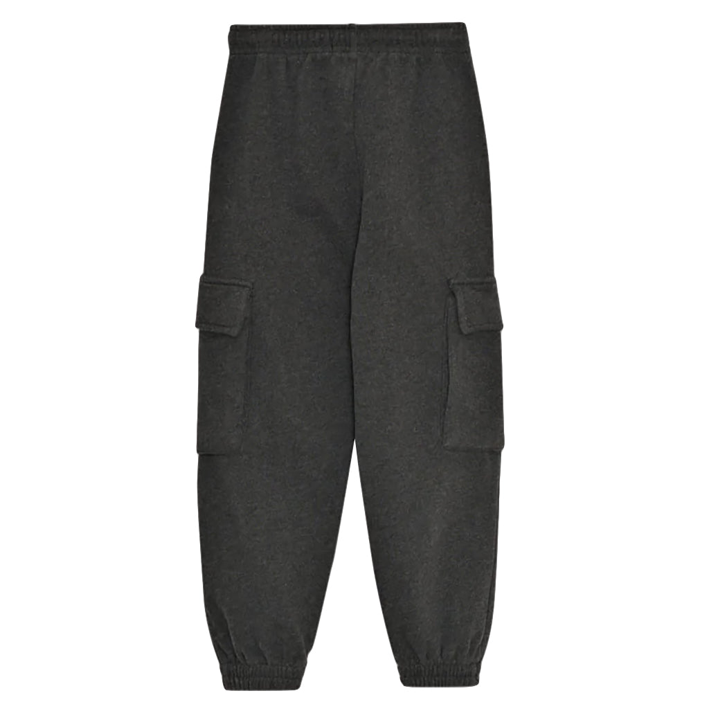 The New Society Child TNS Logo Cargo Sweatpants Grey Melange
