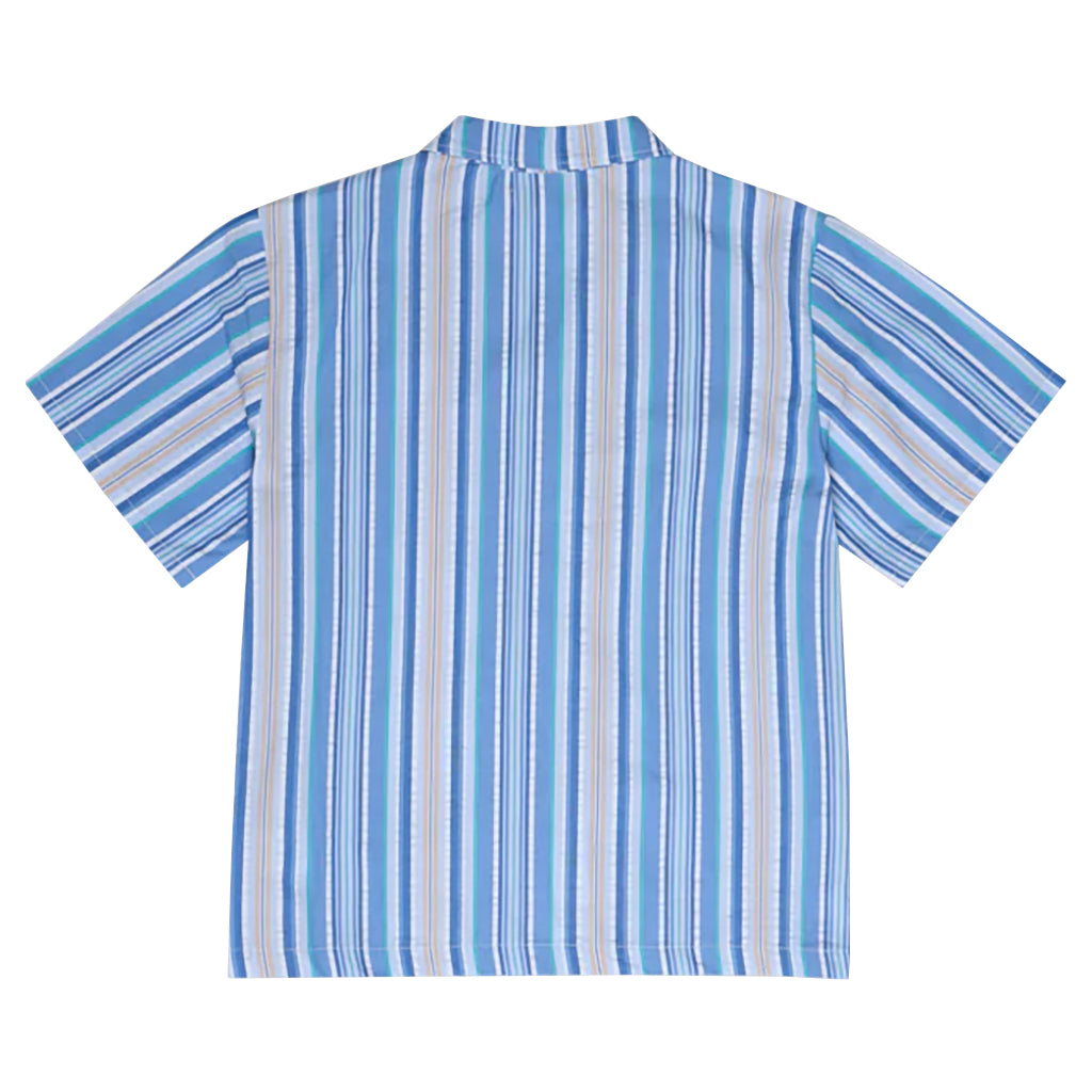 The New Society Child Tebas Shirt Powder Blue Stripes